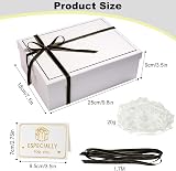XWCHASA White Gift Boxes with Lids Large Foldable Gift Box Set view 2