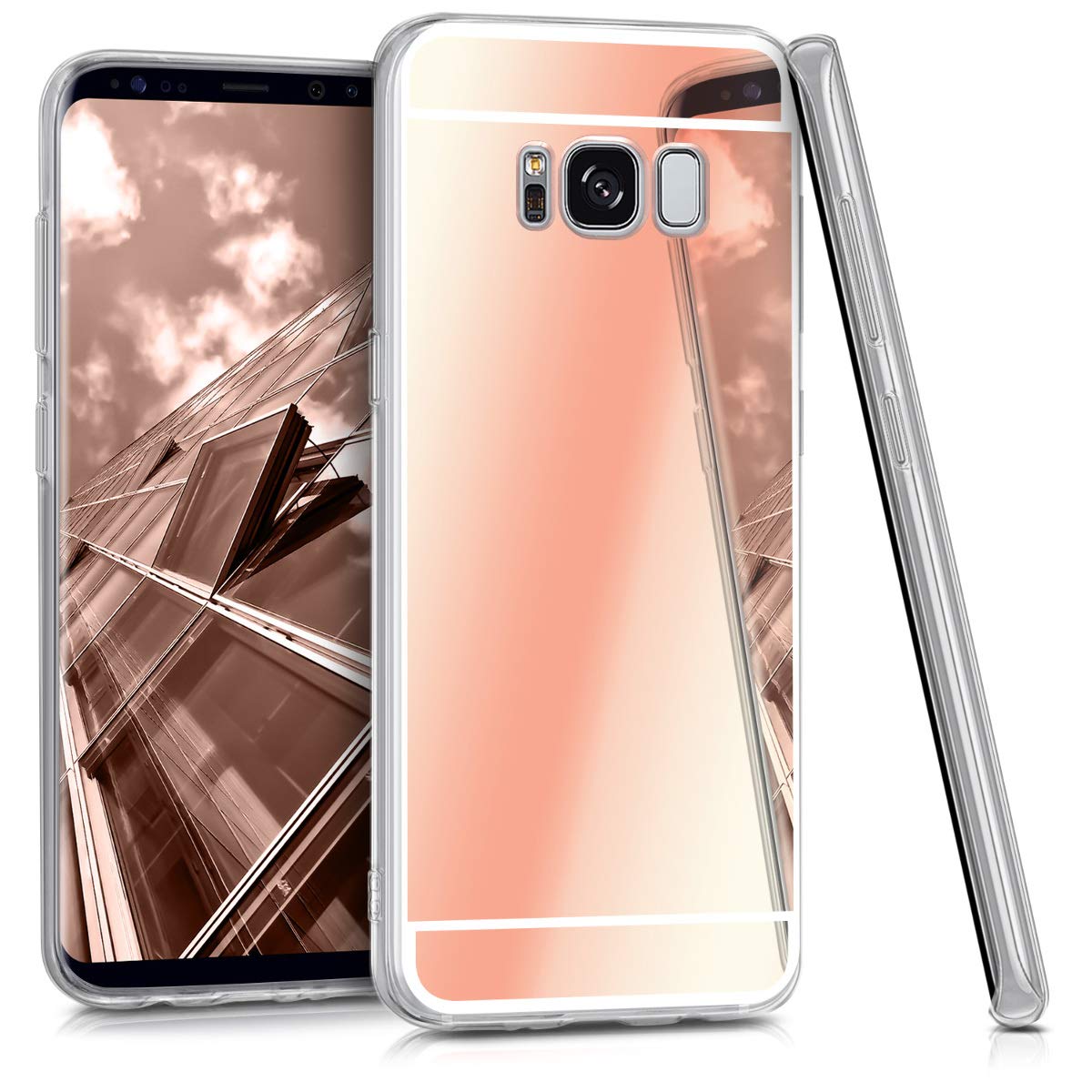 Kwmobile Mirror Case Compatible With Samsung Galaxy S8 Tpu