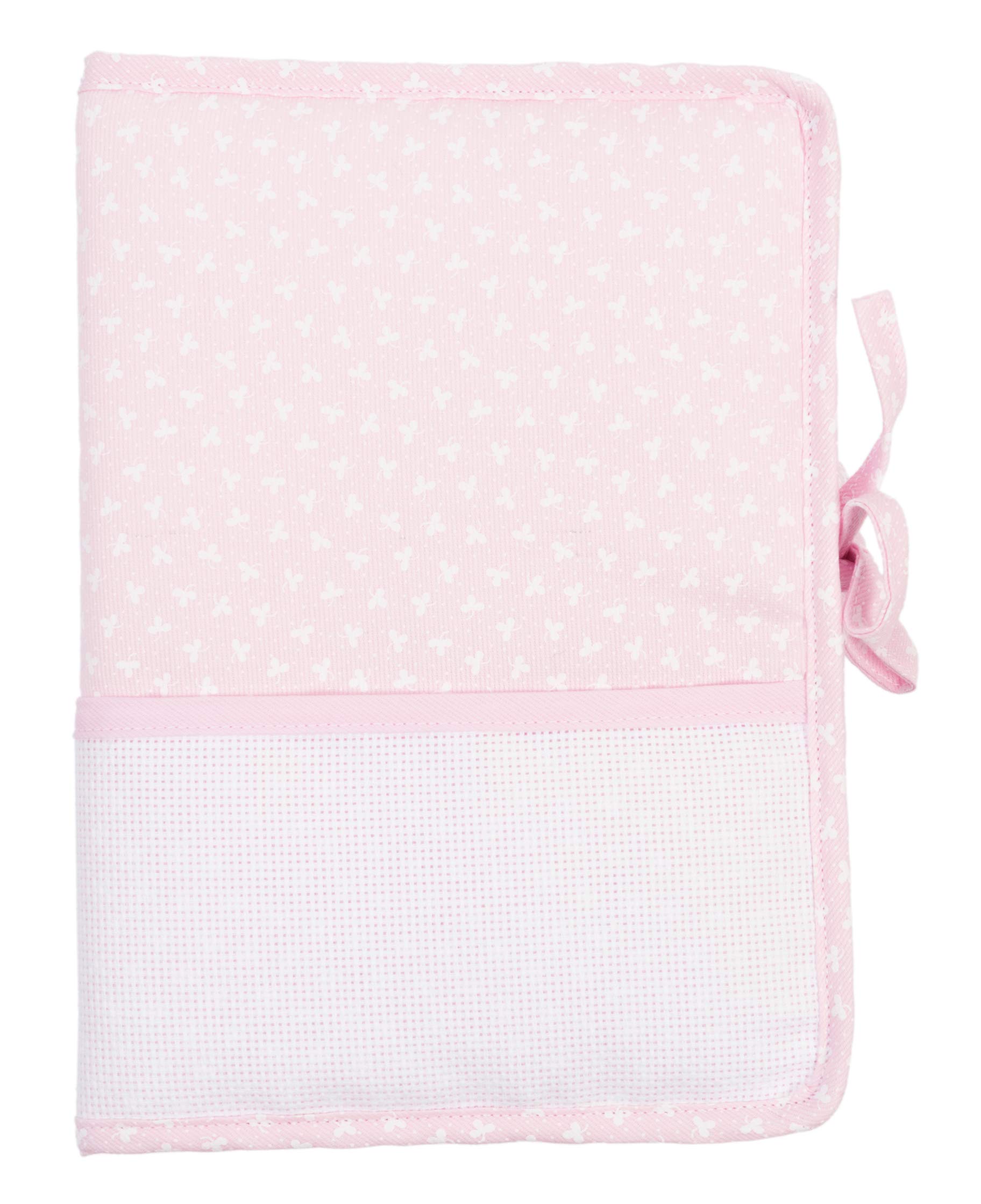Filet Health Book Cover for Newborn Health Documents - Pink - 100 g