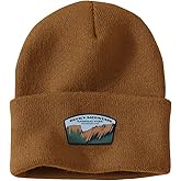 Carhartt Men's 106884 Knit Cuffed Rocky Mountain National Park Patch Beanie