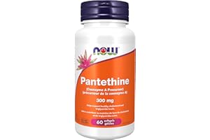 NOW Supplements, Pantethine (Coenzyme A Precursor) 300 mg, Cardiovascular Health*, 60 Softgels
