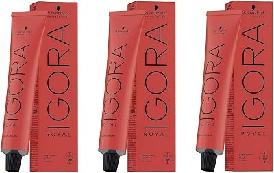 Schwarzkopf Igora Royal 9-1 Hair Dye 3 x 60 ml Pack