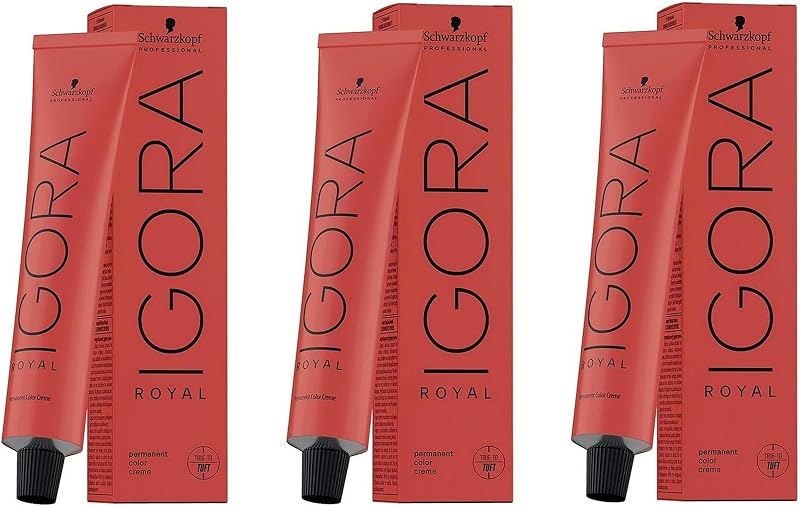 Schwarzkopf Igora Royal 9-1 Hair Dye 3 x 60 ml Pack