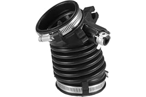 Partuto Air Cleaner Intake Hose Tube with Clamps for Honda Civic 1.8L 2012-2015 for Acura ILX 2.0L 2013-2015 Air Intake Duct Hose Replaces 17225-R1A-A01