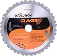 Evolution Power Tools RAGEBLADE 7-1/4-Inch Multipurpose Cutting Blade for Steel, Aluminum, Wood and Plastics