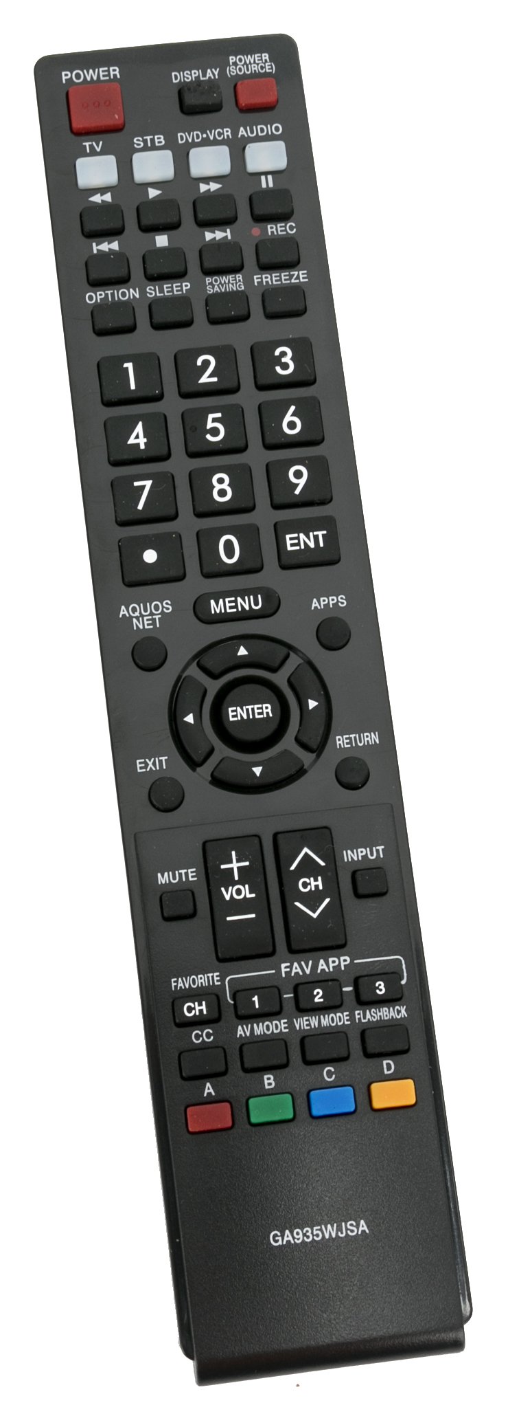 VINABTY New GA935WJSA Replacement Remote Control for ﻿﻿﻿﻿SHARP TV RRMCGA935WJSA GA935WJSA GA959WJSA GA890WJSA GB005WJSA GB004WJSA Remote Controller ﻿