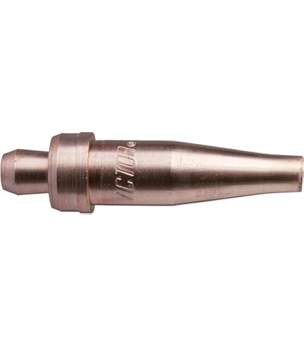てて RX WELD 1-3-101 Acetylene Cutting Torch Tips, Fit V-Style