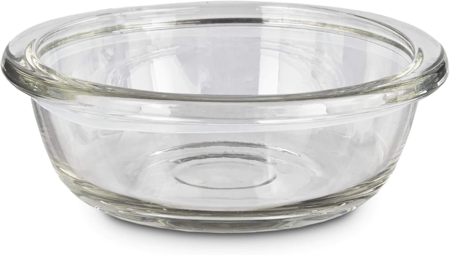 Bowlmates by Petco Glass Bowl Insert, 0.75 Cup, XSmall, Transparent Pet Supplies