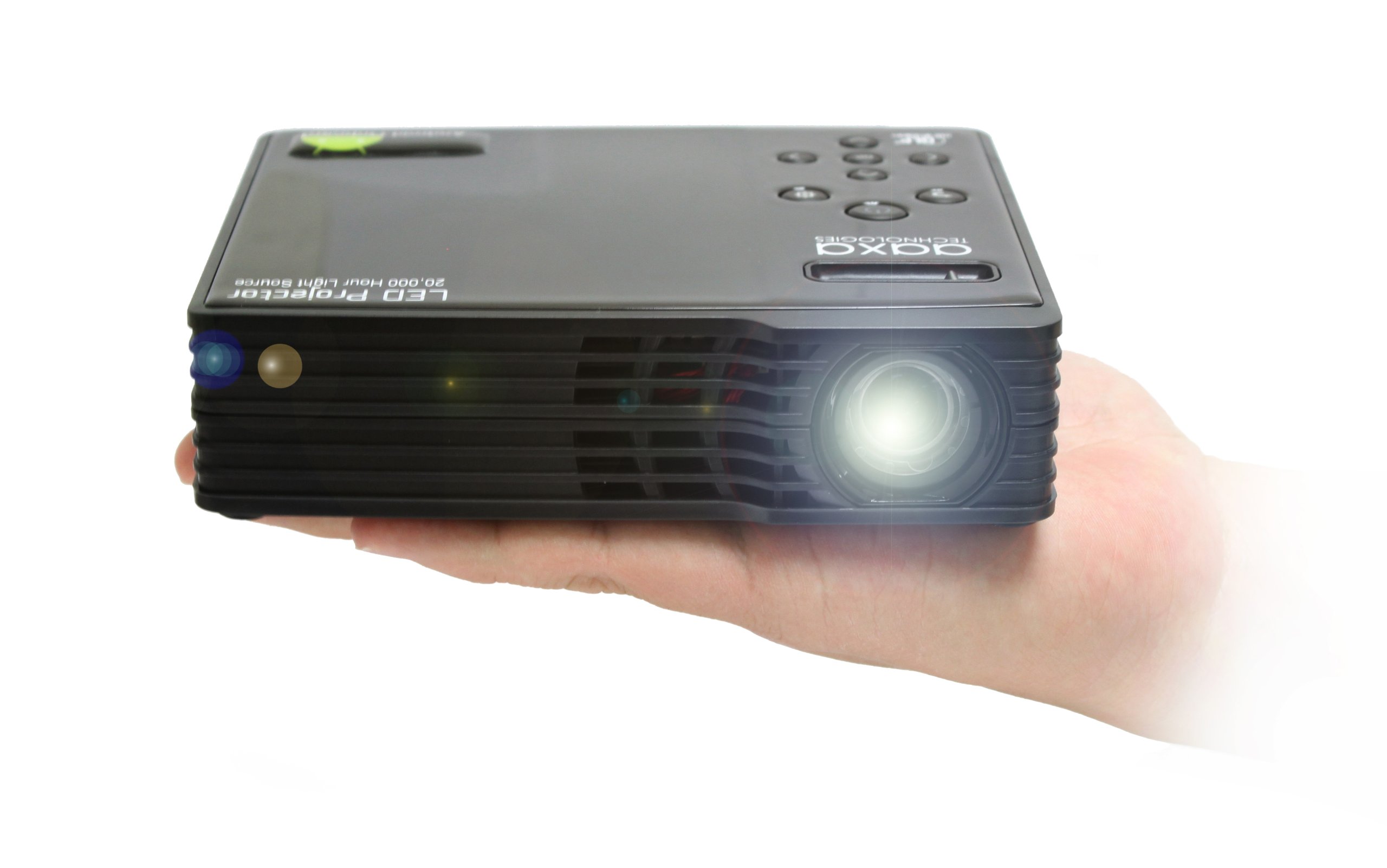 AAXA LED Android Pico/Micro Projector with LED, WXGA 1280x800