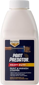 Bartoline Paint Predator Heavy Duty Varnish Stripper 500ml Non-Caustic