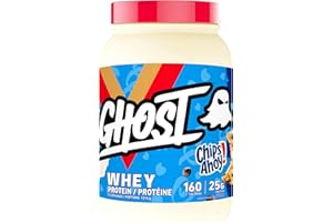 GHOST WHEY Protein Powder - 2lb, 25g of Protein - Whey Protein Blend - ­Post Workout Fitness & Nutrition Shakes, Smoothies, B