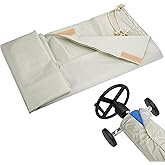 Swimming Pool Solar Reel Protective Cover- Waterproof 16 FT Solar Pool Covers with Adjustable Strap - Pool Winter Reel Blanke