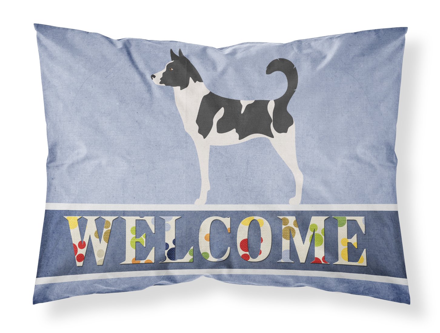 Caroline's Treasures Canaan Dog Welcome Pillowcase, Multicolor, Standard — image 1