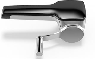 WMF Kitchen classics Käsereibe 20 x 14 x 8 cm, Käsemühle mit Trommelreibe, Cromargan Edelstahl, Parmesanreibe auch für Linkshänder