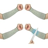 PATIKIL Cut Resistant Sleeve Arm Safety Protectors Sleeves Forearm Sleeve HPPE Level 5 Protection for Thin Skin and Bruising