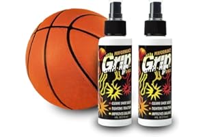 Performance Grip Basketball Shoe Spray 8 Oz – Grip Spray for Basketball Shoes Bottom – Non-Sticky Mist That Rejuvenates Soles & Boosts Traction