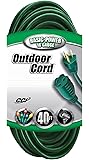 Coleman Cable 02356-05 40-Foot 16/3 Vinyl Landscape Outdoor Extension Cord, Green