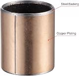 sourcing map Sleeve Bearing 22mm Bore 25mm OD 35mm Length Oilless Bushings 2pcs view 3