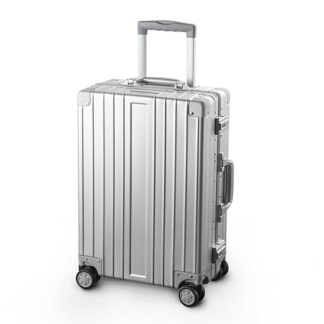 cheap aluminum luggage