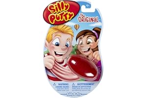 Crayola Original Silly Putty Egg, Original, Sticky Modelling Clay, Compounds, Giftable, Loot Bags, Kids, Ages 3, 4, 5, 6 and 