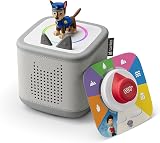 Tonies Moon Grey Toniebox 2 Play Set with PAW Patrol Chase Tonie Tonieplay