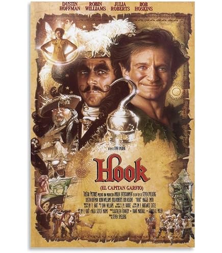 フック　HOOK USオリジナル映画ポスター Amazon.com: Hook Movie Poster Print (27 x 40): Posters & Prints