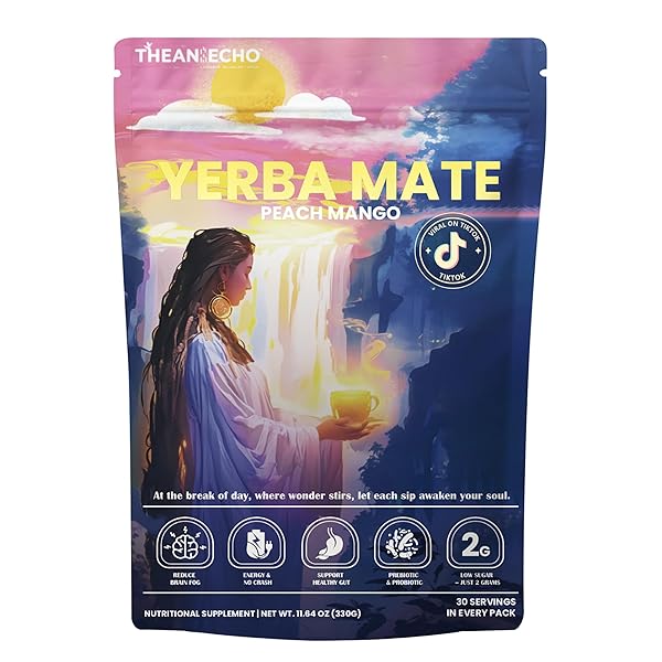YERBA MATE PEACH MANGO TEA – SUPER CALM...