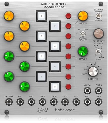 Amazon.com: Behringer CLOCKED SEQUENTIAL CONTROL MODULE 1027