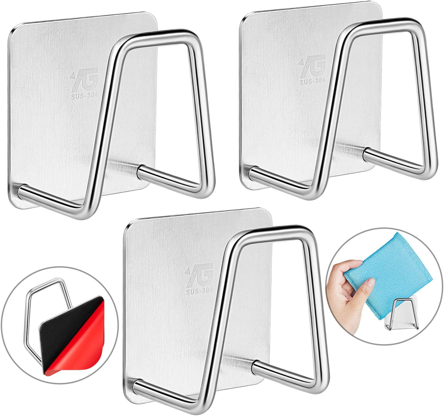 Best Stainless Steel Kitchen Sponge Holder For Sink