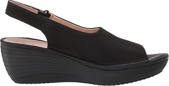 clarks women's reedly shaina wedge sandal