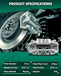SCITOO 18B5402 Front Left Disc Brake Caliper