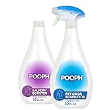 Pooph Pet Odor Eliminator & Pooph Laundry Additive