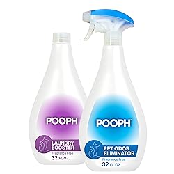 Pooph Pet Odor Eliminator & Pooph Laundry Additive