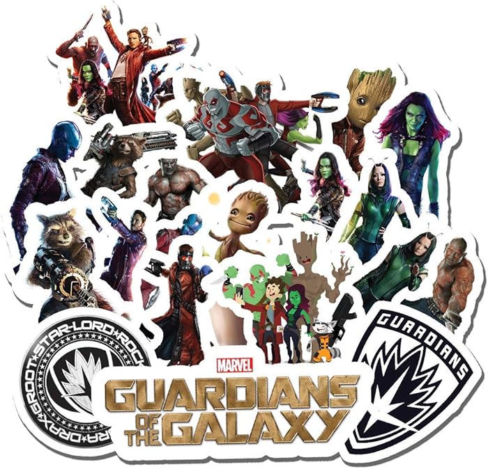 The Best Gardians Of The Galaxy Laptop Sticker