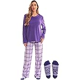Just Love Ultra-Soft Women’s Pajama Pant Set - Nightgown with Matching Socks