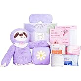 First Period Kit for Girls 9-12 Period Starter for Tweens Period Comfort Kits for Girls 10-12 First Period Gifts for Girls Teen Girl Emergency Kit for School (Purple)