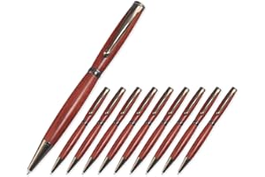 Legacy Woodturning, Fancy Pen Kit - Gun Metal, 10 Pack