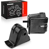 A-Premium Set of 2 Engine Motor Mount Kit Compatible with Jeep | for Wrangler 1987-1995, Cherokee 1987-2001, Comanche 1987-1992, Wagoneer 1987-1990, 4.0L 4.2L, Front Left and Right Side
