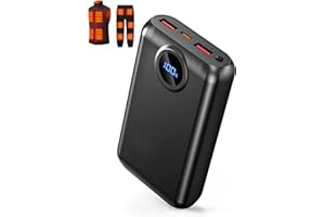 𝟓𝐕 𝟐𝟎𝟎𝟎𝟎𝐦𝐀𝐡 Heated Vest Battery Pack for Soleilwear TIDEWE Heated Jacket, Portable Battery Bank for Heated Vests Ho