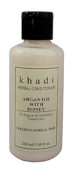 Khadi Herbal Argan Oil with Honey Conditioner, 210 ml