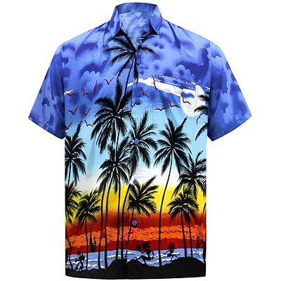 LA LEELA Mens Night Club Party Dress Short Sleeve Nigeria | Ubuy