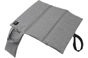 Heated Seat Cushion, Stadium Seat Cushion Foldable USB Heating Adjustable Temperature Heated Folding Chair Pad for Camping Hi