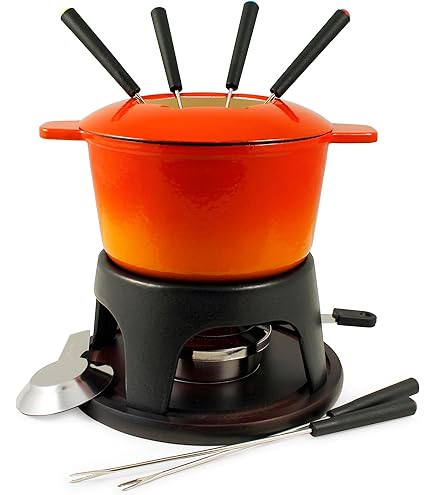 Buy Trudeau Piece Fondue Set Red And White At Cameroon