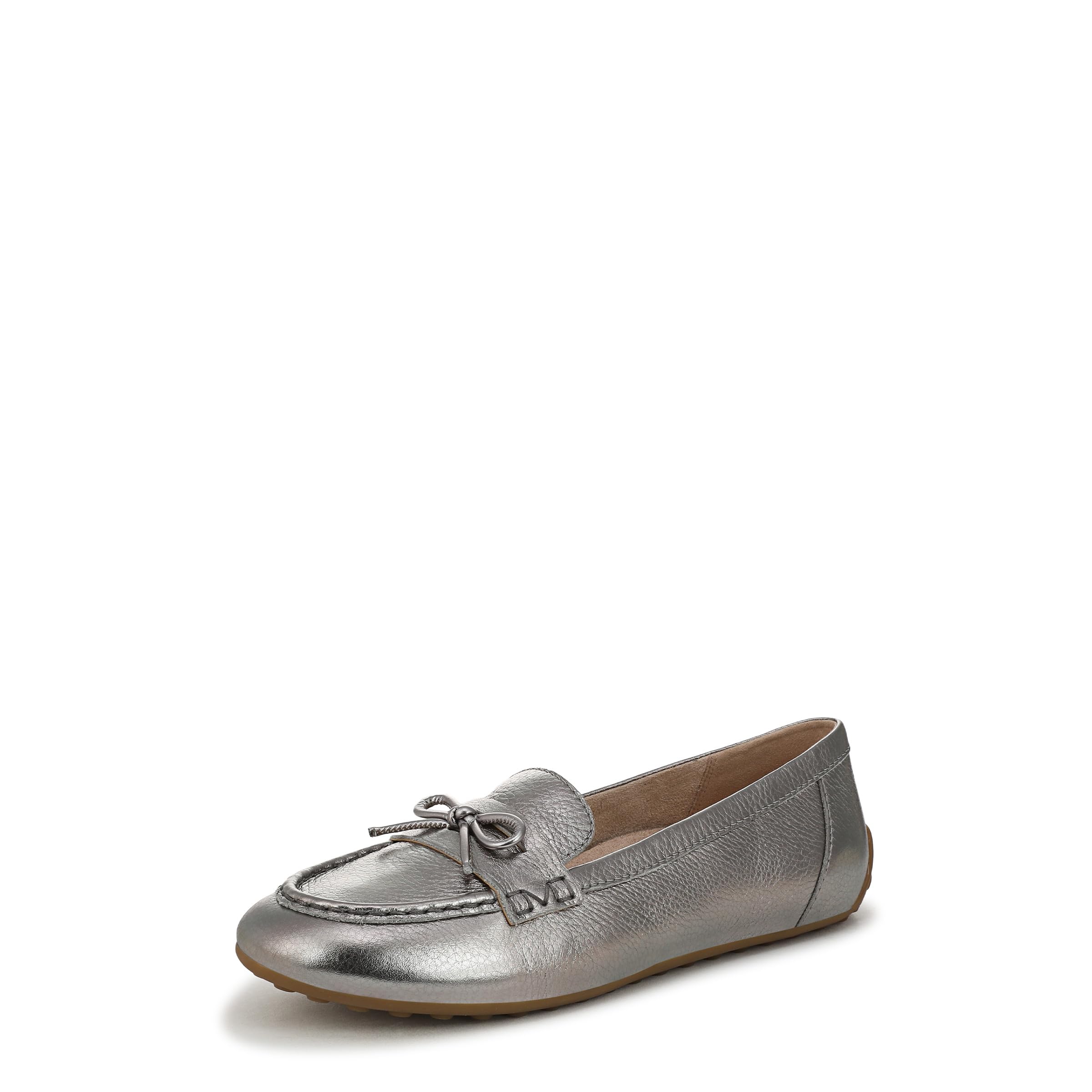 Vionic Women’s Taryn Driving Style Loafer Pewter Leather 8.5 M