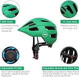 XJD Kids Helmet CE EN 1078 XS Green Age 2-8 Bicycle Skateboard view 2