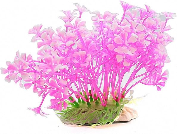 pink fish tank decorations