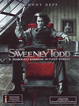 Sweeney Todd Il Diabolico Barbiere Di Fleet Street It Import Amazon De Johnny Depp Helena Bonham Carter Alan Rickman Timothy Spall Sacha Baron Cohen Jamie Campbell Bower Laura Michelle Kelly Jayne Wisener Ed