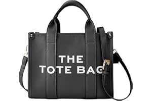 charlore The Leather Tote Bag For Women, Womens Tote Bags with zipper,Can shoulder/crossbody,Handbag