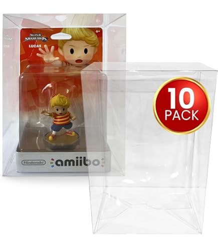 RUITROLIKER Lot 10 Coques Protection Transparentes – Figurines Star Wars Black Series 3,75″ – PET Rigide, Anti-Poussière