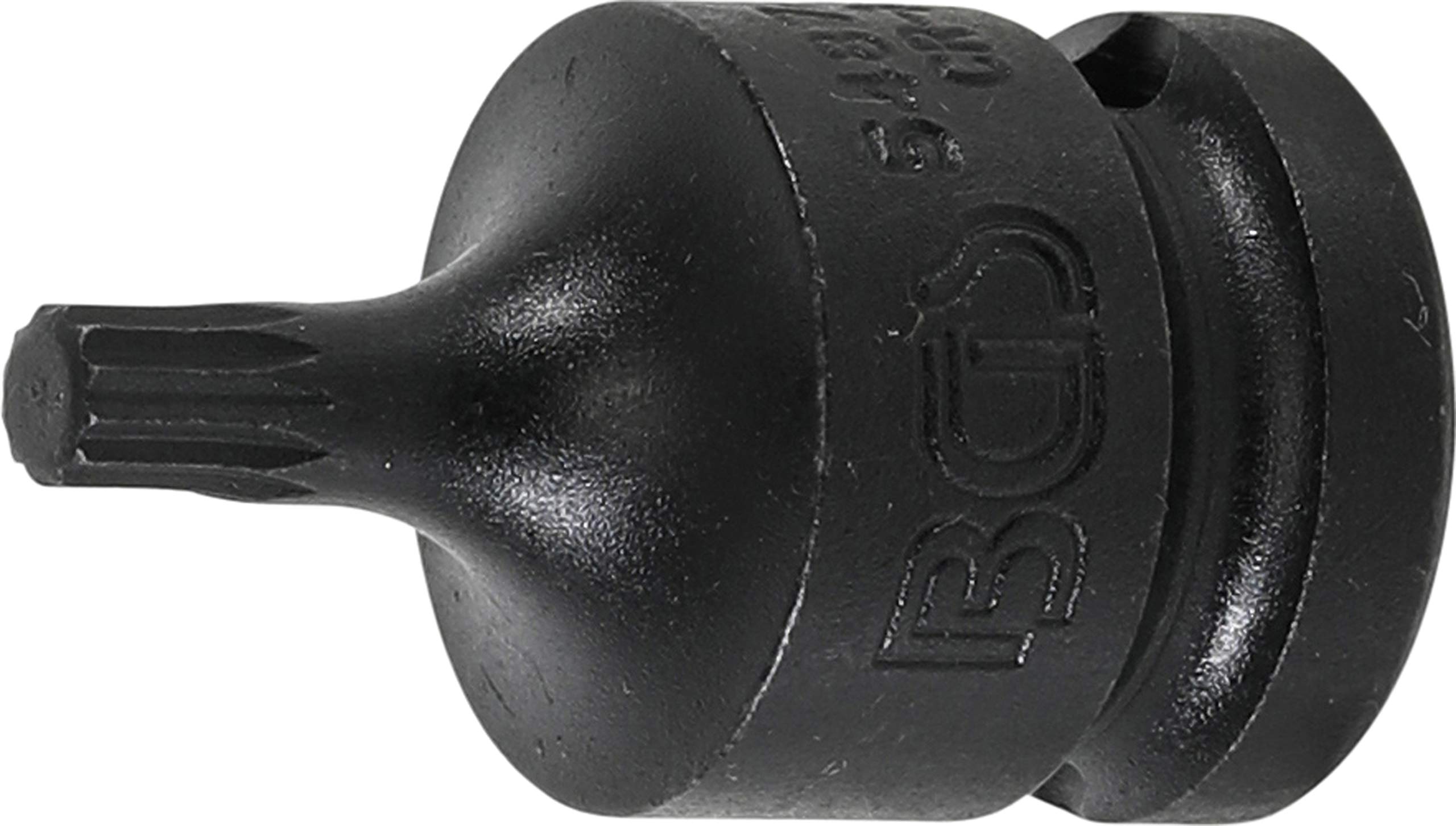 BGS 5487-M6 | Impact Bit Socket | length 43 mm |12.5 mm (1/2") Drive | Spline (for XZN) M6